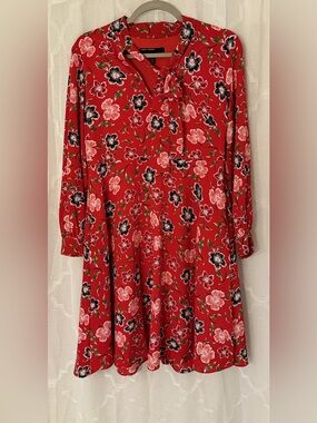 maggy london nikola knit dress Caitlyn Ruffle Sleeve Sweater Dress Sheath Short Sleeve